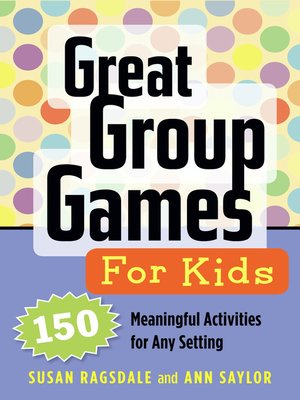 cover image of Great Group Games for Kids